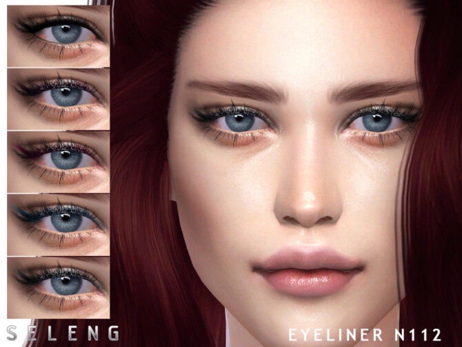Sims 4 Eyeliner N112 by Seleng at TSR