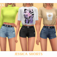Jessica Shorts By Black Lily