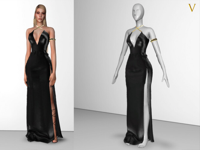 Goldenshadow Collection Dress Iii Viy By Viy Sims