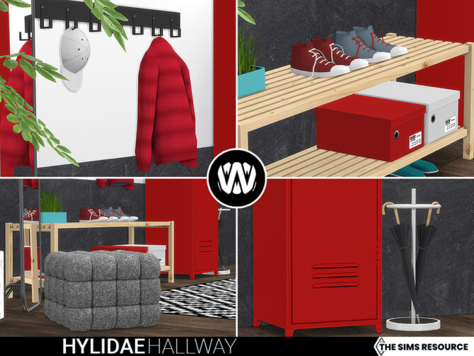 Sims 4 Hylidae Hallway by wondymoon at TSR