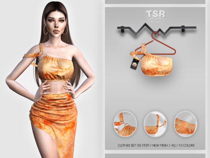 Sims 4 CLOTHES SET 125 (TOP) BD460 by busra tr at TSR