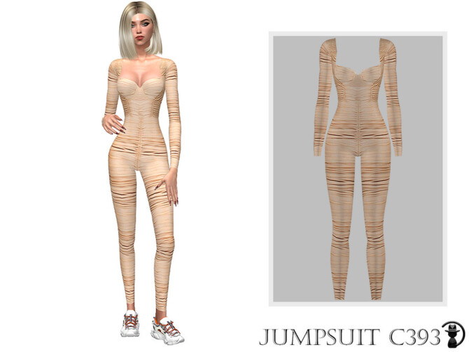 Sims 4 Jumpsuit C393 by turksimmer at TSR