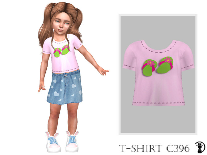 Sims 4 T shirt C396 by turksimmer at TSR