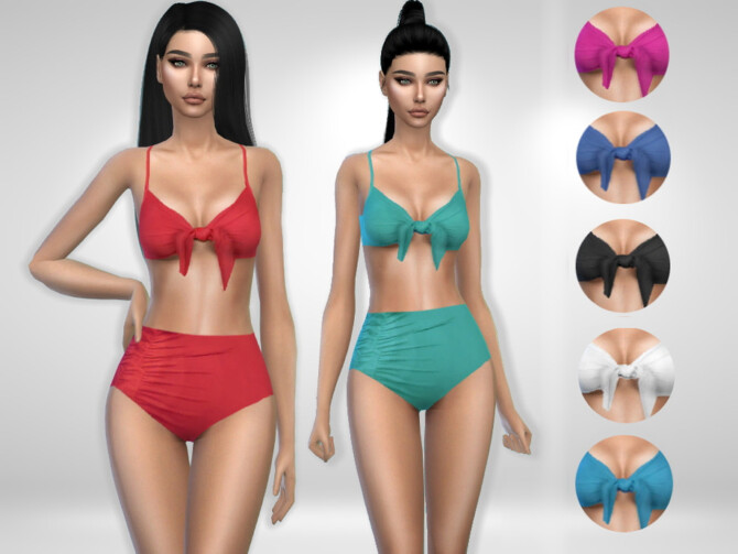 Sims 4 Amy Swimsuit by Puresim at TSR