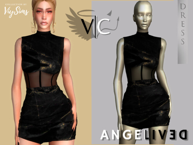 Angelived Collection Dress Xiii By Viy Sims