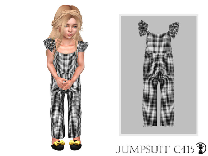 Sims 4 Jumpsuit C415 by turksimmer at TSR