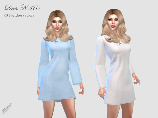 Sims 4 DRESS N 370 by pizazz at TSR