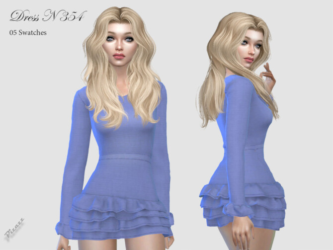 Sims 4 DRESS N 354 by pizazz at TSR