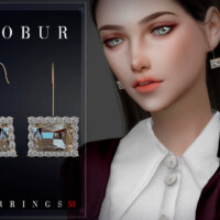 Earrings 50 By Bobur3