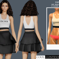 Tank Top By Sims2fanbg