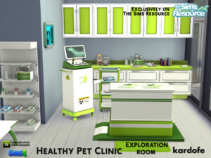 Healthy Pet Clinic Exploration Room By Kardofe