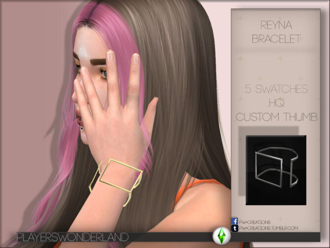 Sims 4 Reyna Bracelet by PlayersWonderland at TSR