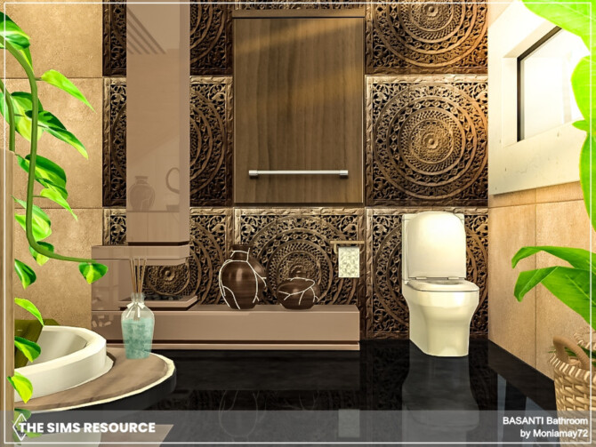 Sims 4 Basanti Bathroom by Moniamay72 at TSR