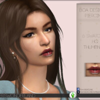 Boa Designer Lip Piercing By Playerswonderland