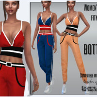 Women’s Fitness Suit Bottom By Sims House