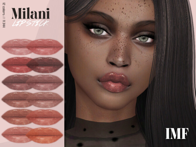 Sims 4 IMF Milani Lipstick N.344 by IzzieMcFire at TSR