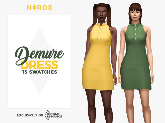 Demure Dress By Nords