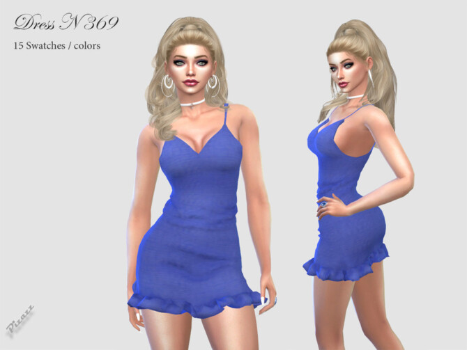 Sims 4 DRESS N 369 by pizazz at TSR