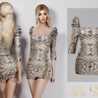 Effie Dress Vip24 By Turksimmer
