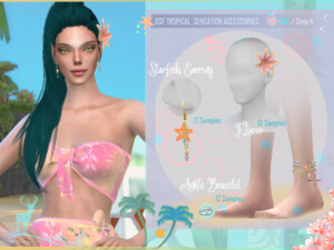 Dsf Tropical Sensation Accessories By Dansimsfantasy