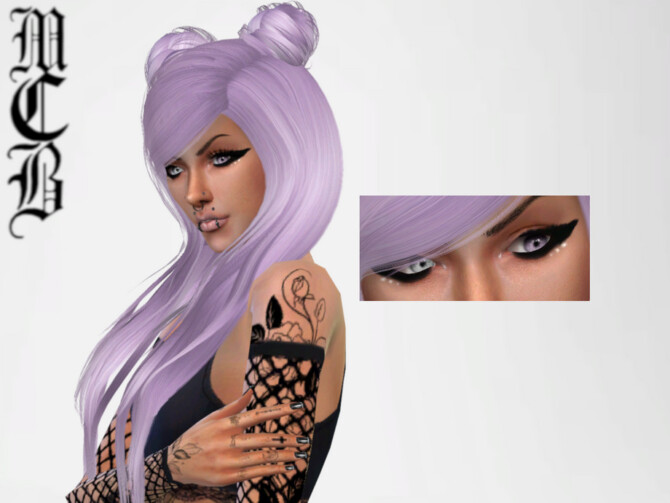 Sims 4 Sirpa Eyeliner by MaruChanBe at TSR