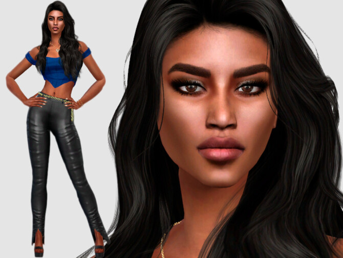 Sims 4 Cristal Sanders by DarkWave14 at TSR