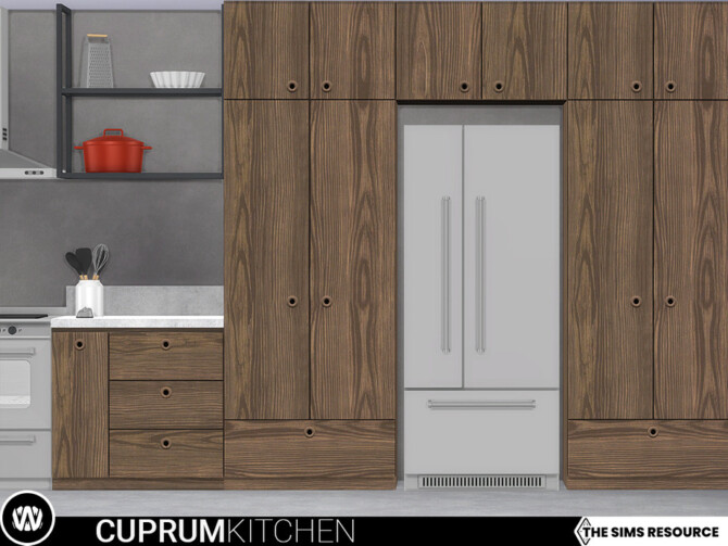 Sims 4 Cuprum Kitchen Appliances and more by wondymoon at TSR