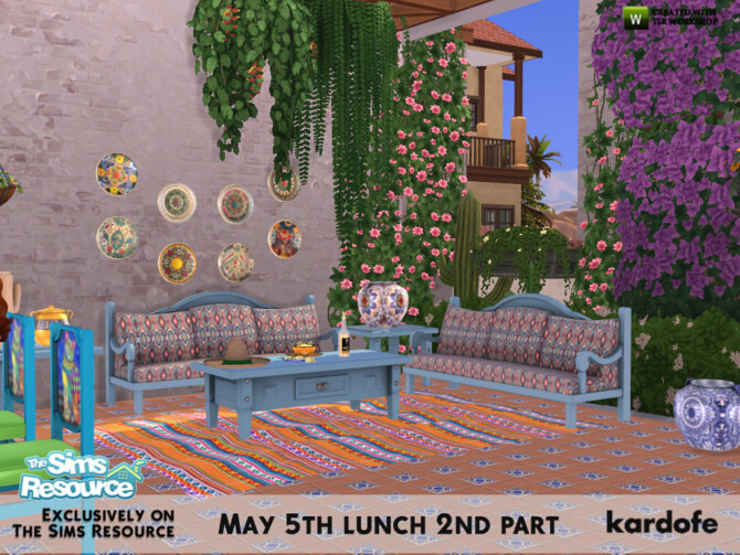 Sims 4 May 5th lunch 2nd part by kardofe at TSR
