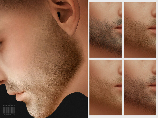 Sims 4 Beard N1 by COSIMETIC at TSR