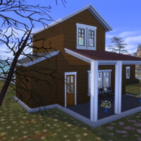 Modern Farmhouse For 2 Sims By Archie