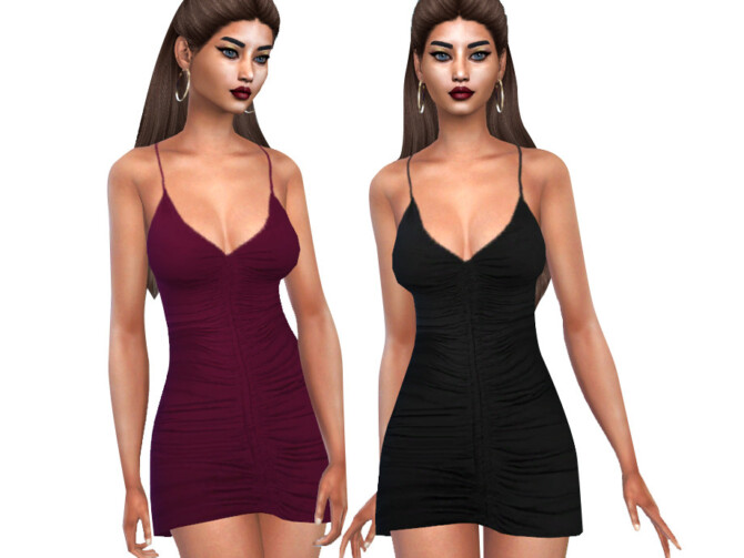 Sims 4 Smocked Party Dresses by Saliwa at TSR