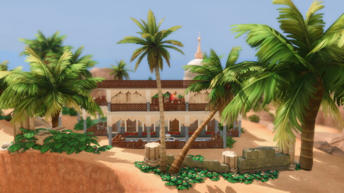 Sims 4 Arabiadorable Tea and Bathhouse by bradybrad7 at Mod The Sims 4
