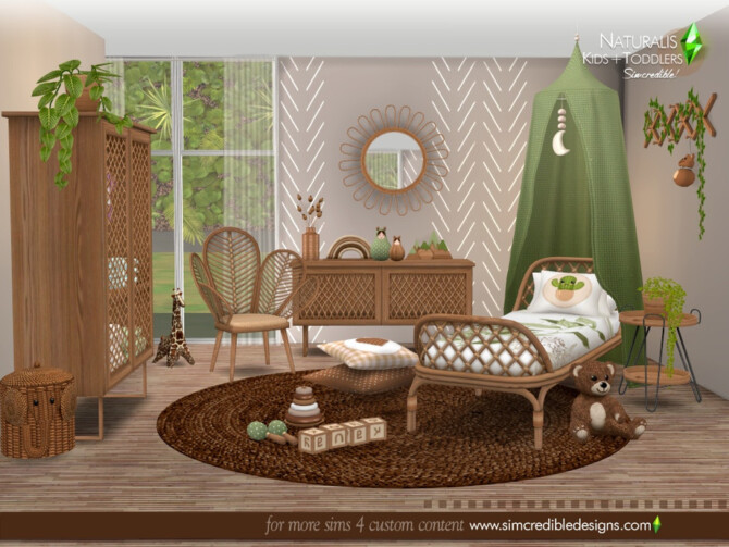 Sims 4 Naturalis Kids room by SIMcredible at TSR