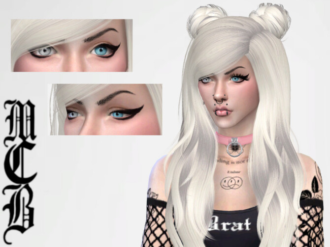 Sims 4 Kia Eyeliner by MaruChanBe at TSR