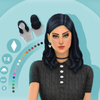 Bella Hairstyle By Simcelebrity00