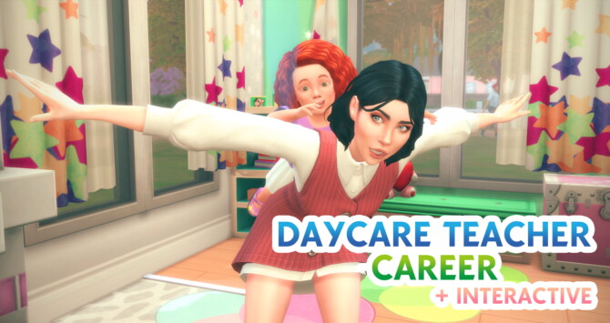 Sims 4 Interactive Daycare Career by ItsKatato at Mod The Sims 4
