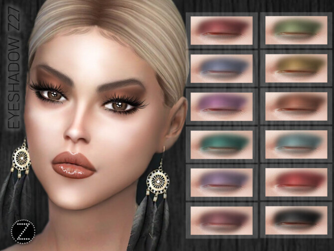 Sims 4 EYESHADOW Z27 by ZENX at TSR