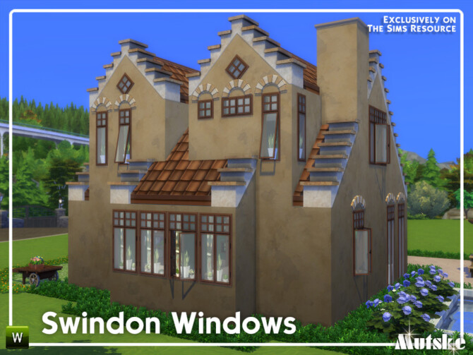 Sims 4 Swindon Construction Windows Part 1 by mutske at TSR