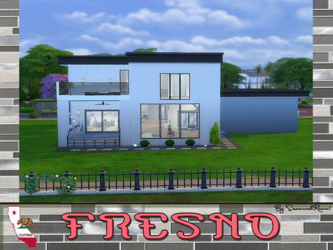 Sims 4 Fresno Luxury Home by SavannahRaine1 at Mod The Sims 4