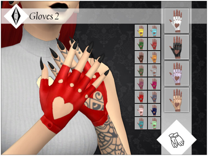 Sims 4 Gloves 2 by AleNikSimmer at TSR
