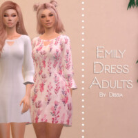 Emily Dress By Dissia