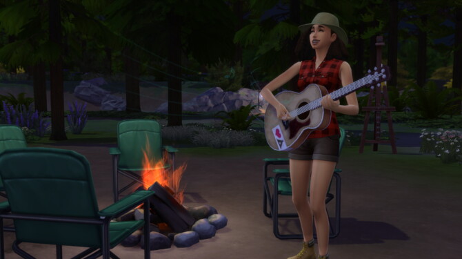 Sims 4 Sing Normally Please Campfire Songs by zeldagirl180 at Mod The Sims 4
