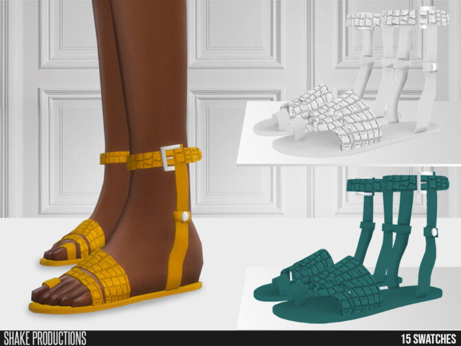 Sims 4 680 Slippers by ShakeProductions at TSR