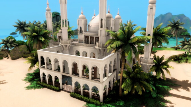 Sims 4 Moroccan Palace by plumbobkingdom at Mod The Sims 4