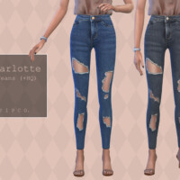 Charlotte Jeans (ripped) By Pipco