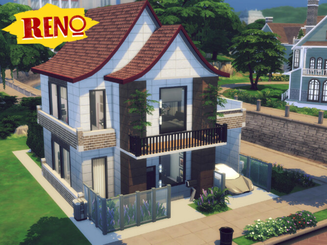 Reno Small Modern Family House By Genkaiharetsu