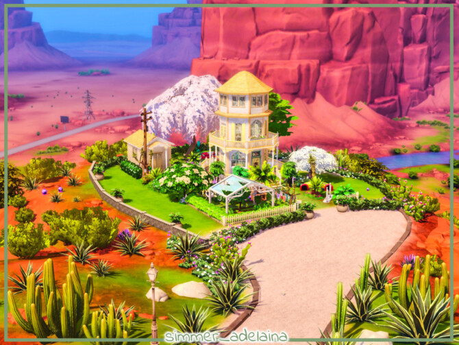 Sims 4 Deserts Green Corner by simmer adelaina at TSR