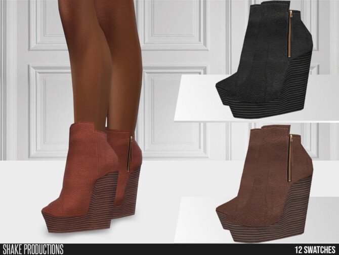 Sims 4 681 Boots by ShakeProductions at TSR
