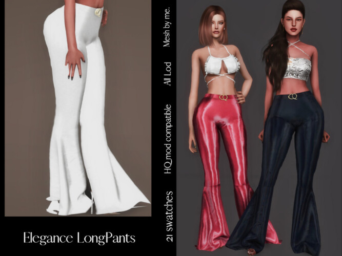 Elegance Longs Pants By Couquett
