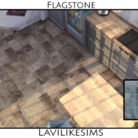 Flagstone Floor By Lavilikesims